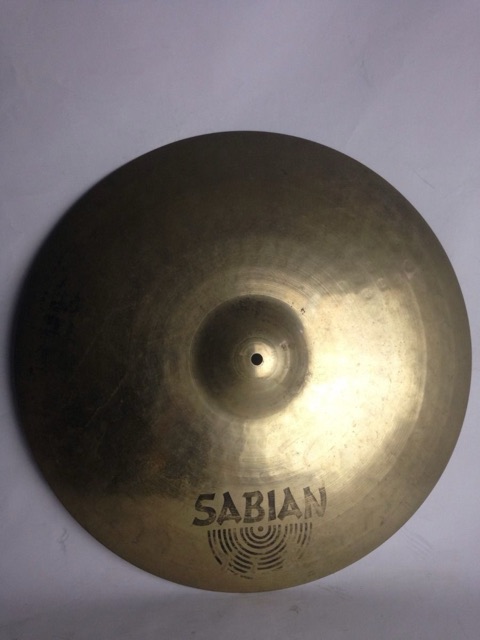 Sabian 21" Medium Ride Cymbal Vintage 80s B20 AA 2880g Canada* — main photograph