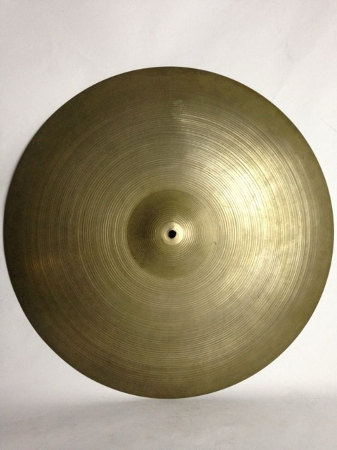 Zildjian 22" Ride Cymbal B20 Bronze 3270g Turkish Avedis A USA Vintage 60s* — main photograph
