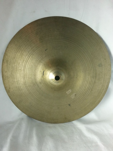 Zildjian 12"Thin 550g Crash/Splash/Hi-Hat Cymbal Vintage 50s Avedis A B20 USA* — main photograph