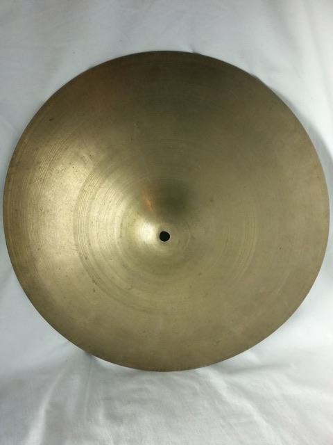 Ufip (est.1847) 15" Hi-Hat Crash Cymbal 790g Paper-Thin B20 Vintage 60s Italy* — main photograph