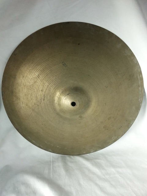 Zildjian 16 1/8" Thin 970g Crash Cymbal Vintage 50s B20 Avedis A Turkish USA* — main photograph