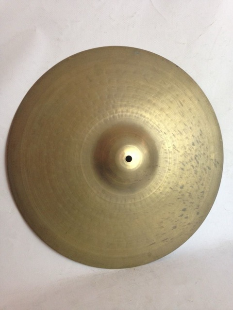 Ufip/Tosco 16" Hi-Hat Crash Cymbal 992g Thin B20 Vintage 60s Italy Rotocast* — main photograph