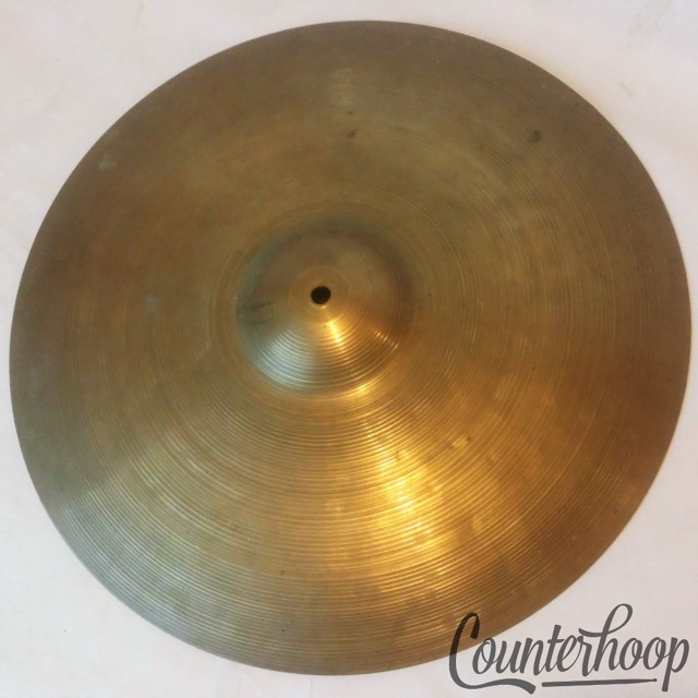 Zildjian 18" Ride Cymbal 60s Hand Hammered 1974g B20 Avedis A Vintage Turkish* — main photograph