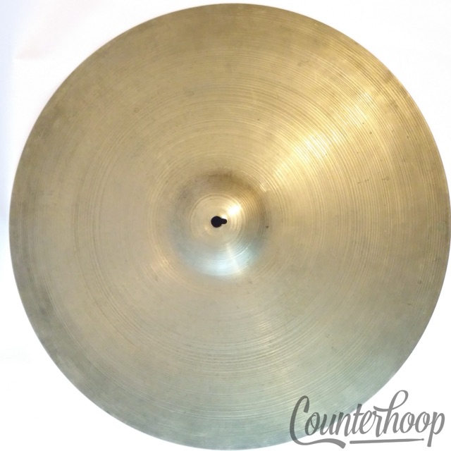 Rogers SS 20" Crash/Ride Cymbal 1750g Paper-Thin B20 Zildjian Azco Vintage 60s* — main photograph