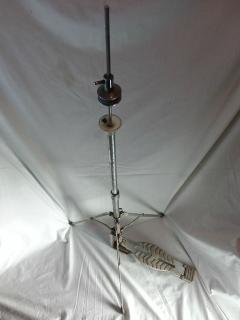 Pearl Hi-Hats Cymbals Stand Chrome Vintage 60s Complete and Fully Functional* — main photograph
