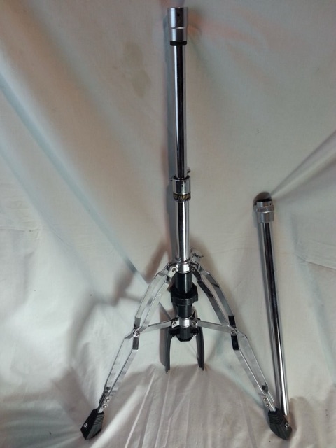 Yamaha HS1000 Hi-Hats Cymbals Stand Double-Braced 2-Leg Chrome Parts Base+Tube* — main photograph