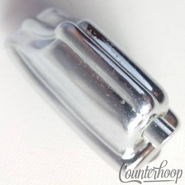 Rogers Beavertail Tom/Snare Drum Lug Chrome Powertone Vintage 60s Hex/Circle USA — main photograph
