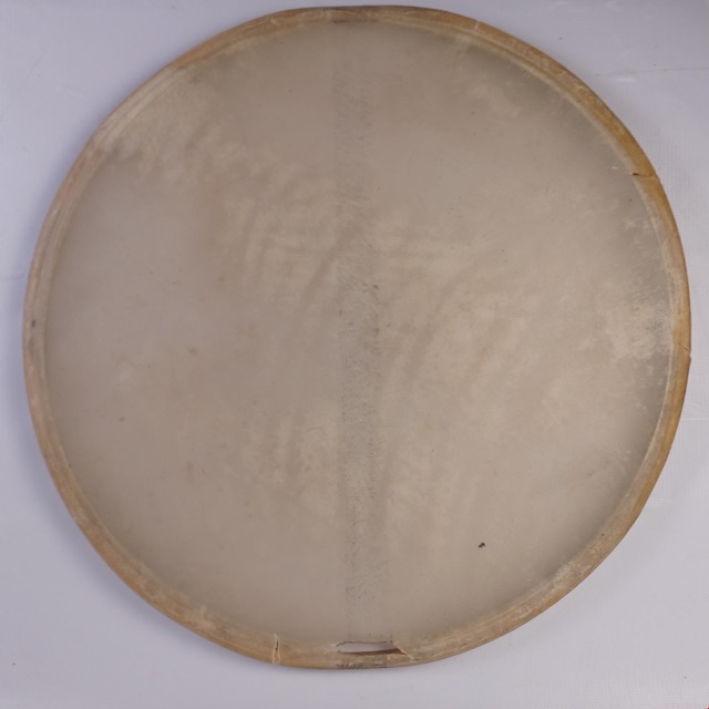 Gretsch 14" Resonant Slunk Calf Skin Snare Drum Tom/Parade/Concert Head 40s US — main photograph