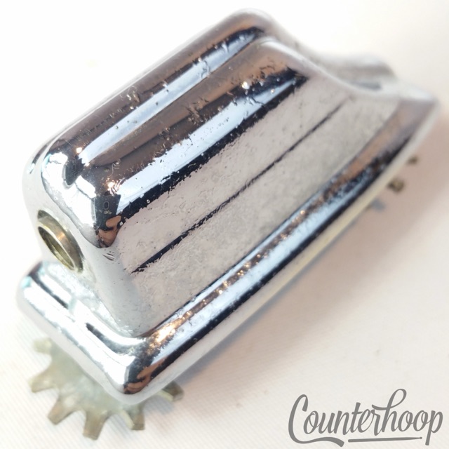 Rogers Beavertail Tom Drum Lug Chrome Powertone/Holiday Vintage 60s Star + Hex* — main photograph