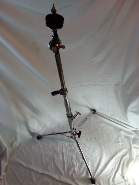 Ludwig Hercules Straight Cymbal Stand Crash/Ride Tube Tilter Vintage 70s B/O* — main photograph