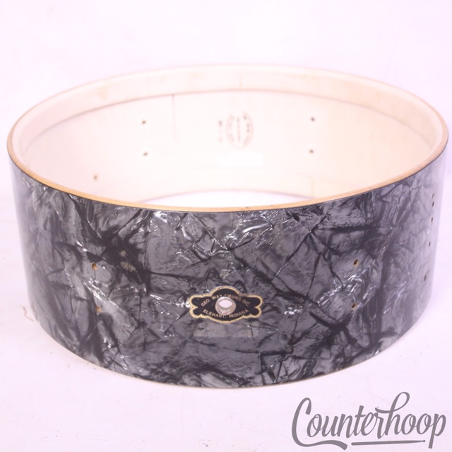 George Way 14x5"BDP Snare Drum Vintage 60s 3Ply Jasper Maple Shell Geo Camco USA — main photograph