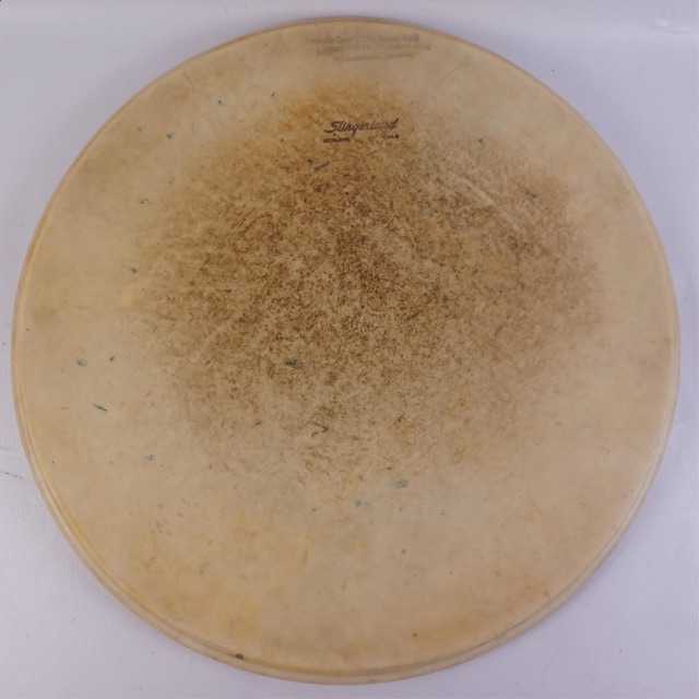 Slingerland 14" Genuine Calf Skin Floor Tom Drum Head Snare Batter Vintage 50s* — main photograph