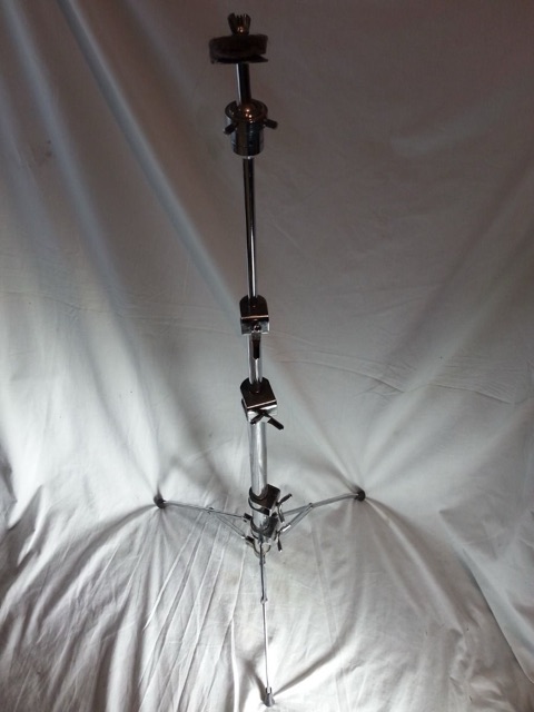 Rogers Straight Cymbal Stand 4-Section Single-Braced Chrome Holiday Vintage 60s — main photograph