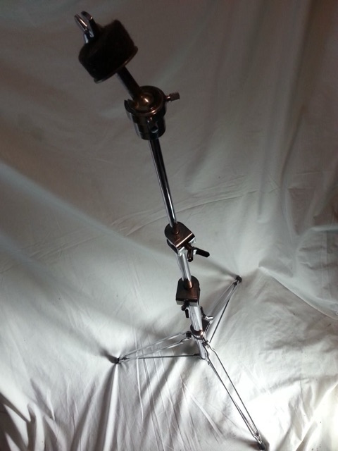 Rogers Straight Cymbal Stand 4-Section Double-Braced Chrome Holiday Vintage 60s — main photograph