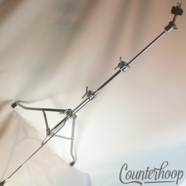 Rogers Swan-Leg Straight Cymbal Stand Chrome Holiday/Powertone Vintage 60s USA* — main photograph