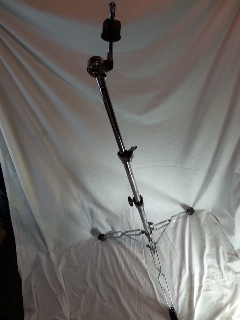 Pacific PDP Straight Crash/Ride Cymbal Stand Heavy Duty Double-Braced Chrome* — main photograph