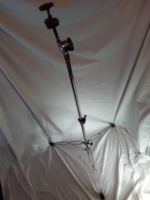 Pacific PDP Straight Crash/Ride Cymbal Stand Chrome Heavy Duty Double-Braced* — main photograph