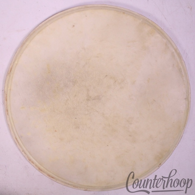 Leedy/Ludwig Tom 13" Calf Skin Drum Head Batter/Resonant Vintage 30s USA Maple* — main photograph
