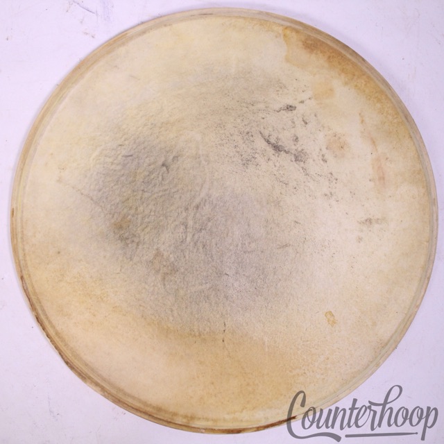 Leedy&Ludwig Snare/Tom 14" Calf Skin Drum Head Batter/Resonant Vintage 40s USA* — main photograph