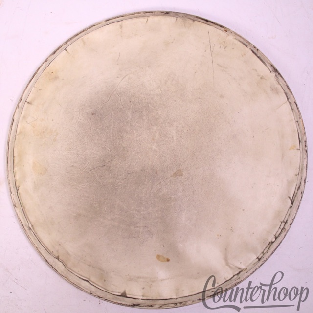 Leedy Hardwhite Snare/Tom 14" Calf Skin Drum Head Batter/Resonant Vintage 40s — main photograph