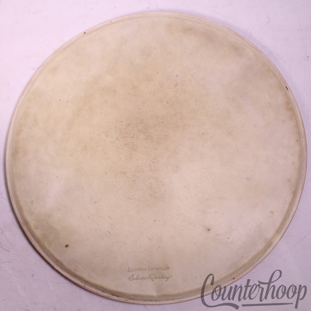 Ludwig&Ludwig Selected Quality Snare/Tom 15"Calf Skin Drum Batter Head 20s USA* — main photograph