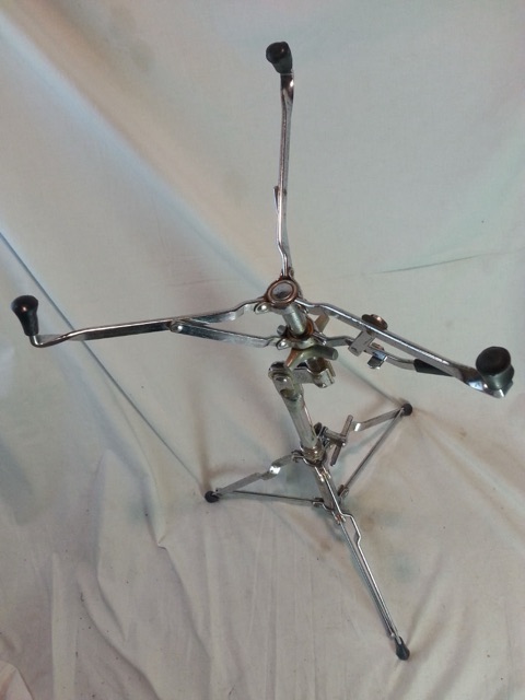 Slingerland "Rocket" Snare Drum Stand Chrome Vintage 60s Sturdy Single-Braced* — main photograph