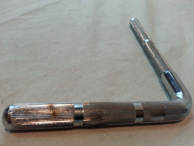 Gibraltar L-Arm Straight Knurling 1/4" / 3/8" Tom Drum Mount Rack Set Part* — main photograph