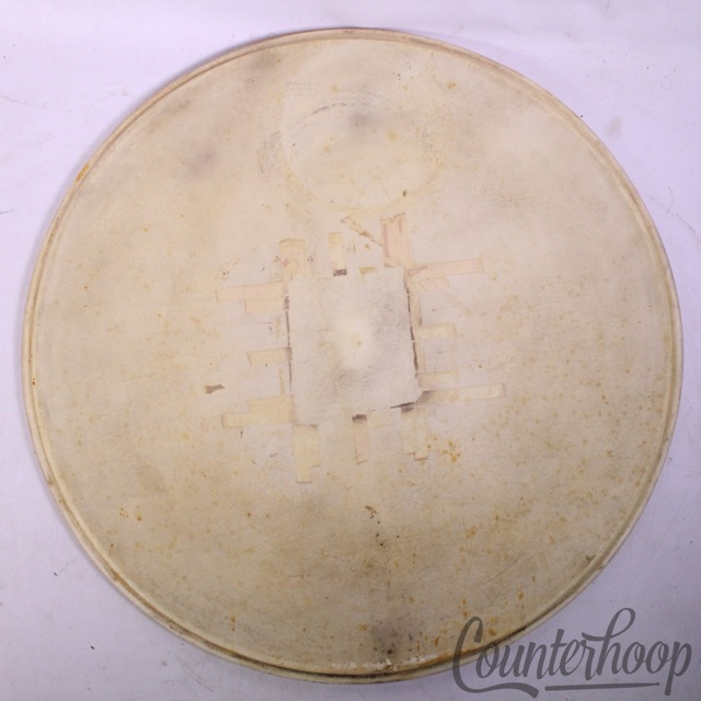 Ludwig&Ludwig Selected Quality 24"Bass Drum Calf Skin Head Batter/Resonant 30s* — main photograph