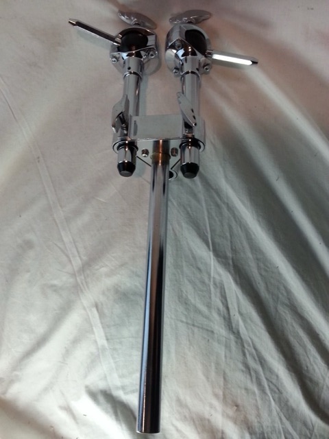 Yamaha Double YESS Tom Drum Mount Hex Arms Post Recording Custom 9000 Chrome* — main photograph