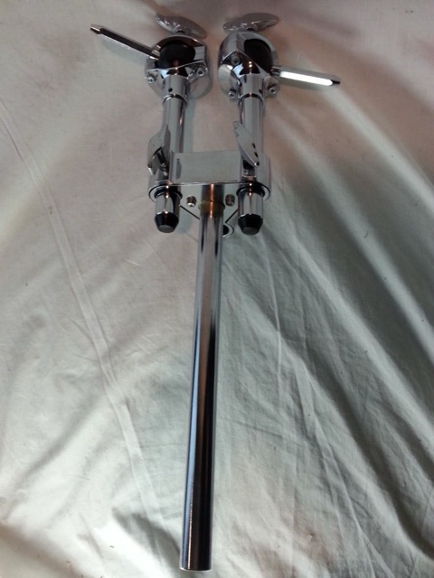 Yamaha Double YESS Tom Drum Mount Hex Arms Post Recording Custom 9000 Chrome* — main photograph