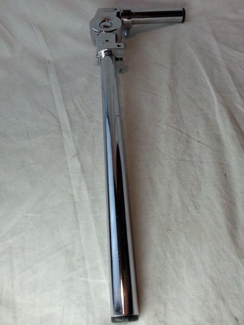 Pearl Single Tom Drum 7/8"Tube Arm Mount Chrome 70s Stamp Made in Japan* — main photograph
