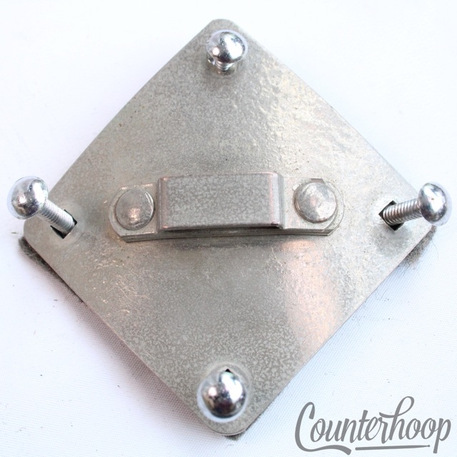 Gretsch Diamond Tom Drum Mount Nickel Plating Felt Vintage 40s Broadkaster USA* — main photograph