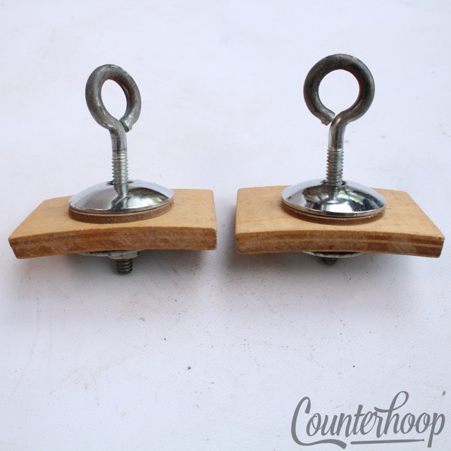 Corder Fibes Jasper 6Ply Maple/Gum Wood Marching Harness Bass Drum Eyelet Mounts — main photograph
