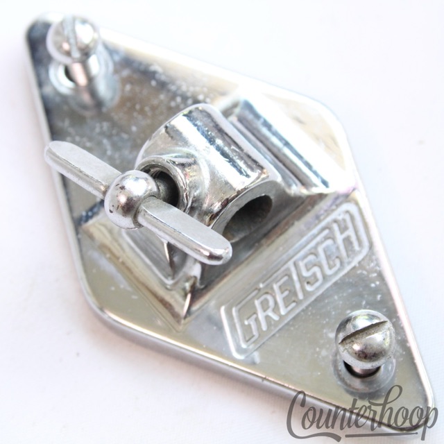 Gretsch Floor Tom Drum Leg Mount/Bass Cymbal L-Arm Diamond Bracket Vintage 50s* — main photograph