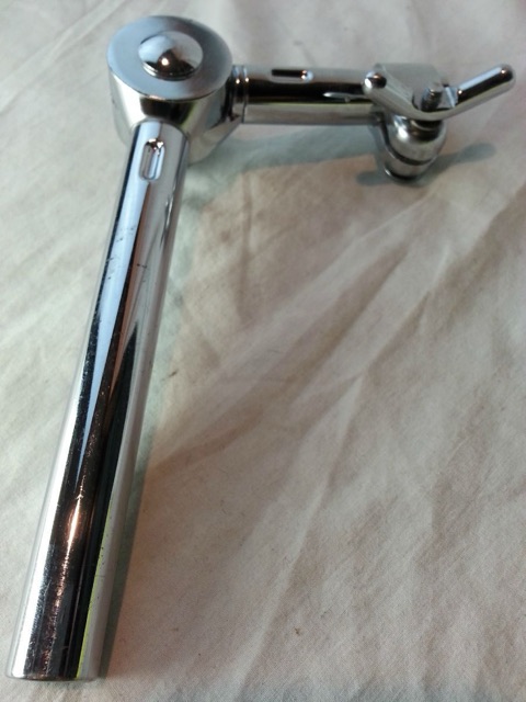 Sonor Single Tom Drum 19mm3/4"Tube Arm Mount Champion/Phonic Vintage 70s Germany — main photograph