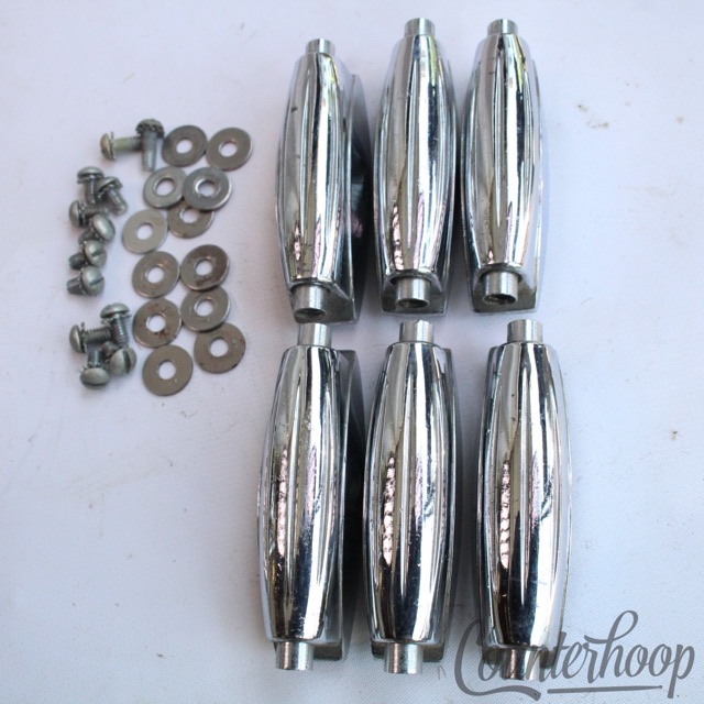 Gretsch 6x Snare Drum Lugs Round Badge RB Streamline Renown Dixieland Vintage60s — main photograph