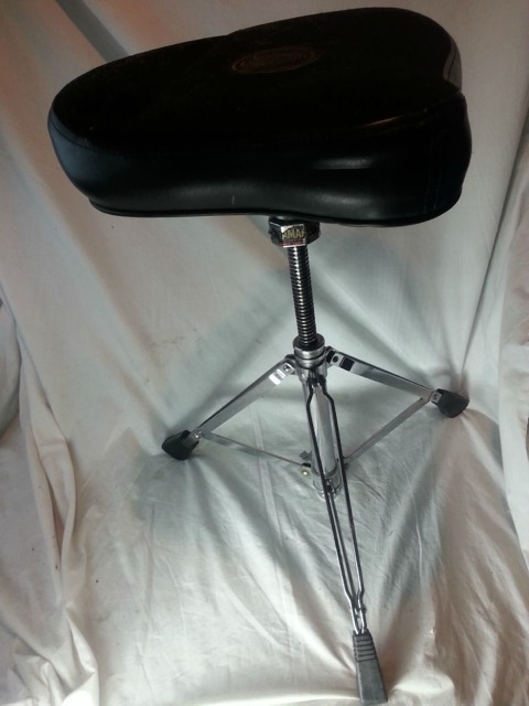 Yamaha 9000 Drum Set Throne for Set/Kit Double Braced Heavy Duty Chrome RocNSoc — main photograph