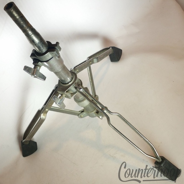 Pearl Drum Set Throne Tripod Base Parts Double Braced Heavy Duty Chrome Japan* — main photograph