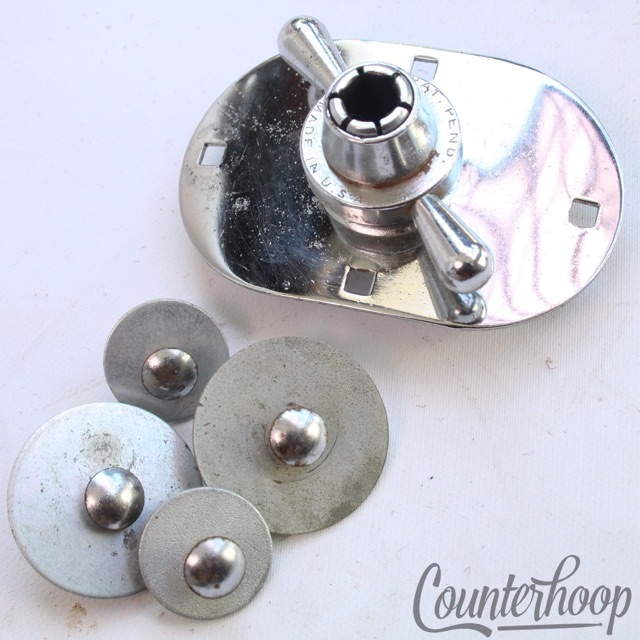 Rogers Swivomatic Bass Drum Tom Post/Cymbal Arm Straight Mount Machined Collet* — main photograph