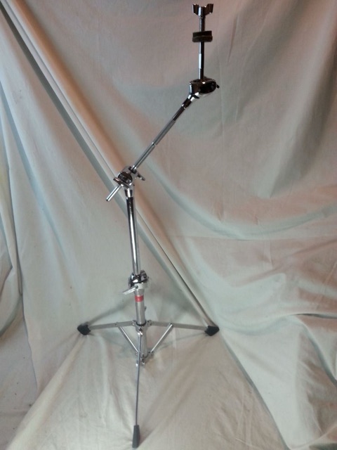 Ludwig Boom Cymbal Stand Swivel-Ball Tilter Arm Crash/Ride Chrome Vintage 90s* — main photograph