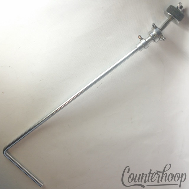 Rogers Cymbal Mount L-Arm Rod Swivomatic Vintage 60s Cleveland Holiday Bass Drum — main photograph