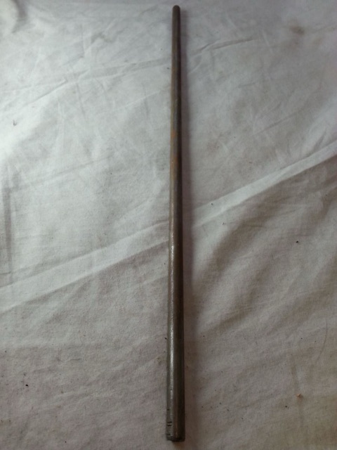 Ludwig/WFL 14/16/18" Floor Tom Drum Leg 18"Nickel Straight Vintage 40s-50s USA* — main photograph