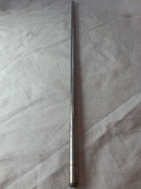 Slingerland 14/16/18" Floor Tom Drum Leg 17"Nickel Straight Vintage 40s-50s USA — main photograph