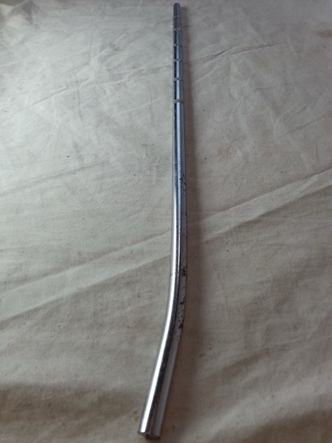 Gretsch 16/18"Floor Tom Drum Leg 18" 6 Knurling Grooves Chrome Vintage 60s RB* — main photograph
