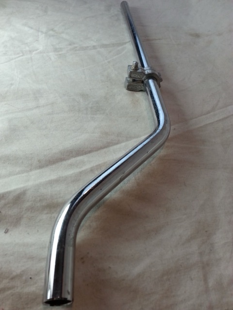 Rogers XP8 Tube Floor Tom Drum Leg w/ MemriLoc Vintage 70s Chrome USA 14,16,18" — main photograph