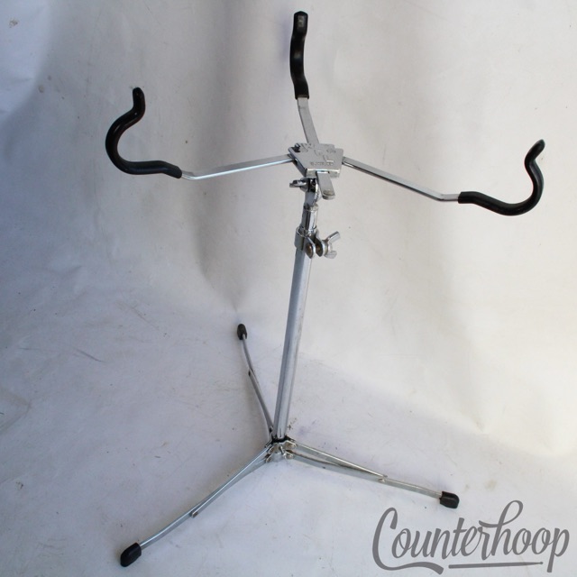 Ludwig WFL Flat-Base Snare Drum Stand Chrome Flush Chicago Vintage 50s Chrome* — main photograph