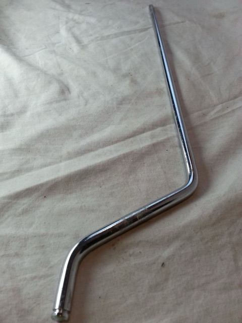 Premier Floor Tom Drum Leg Chrome Vintage 60s-70s Elite Parts Made In England* — main photograph