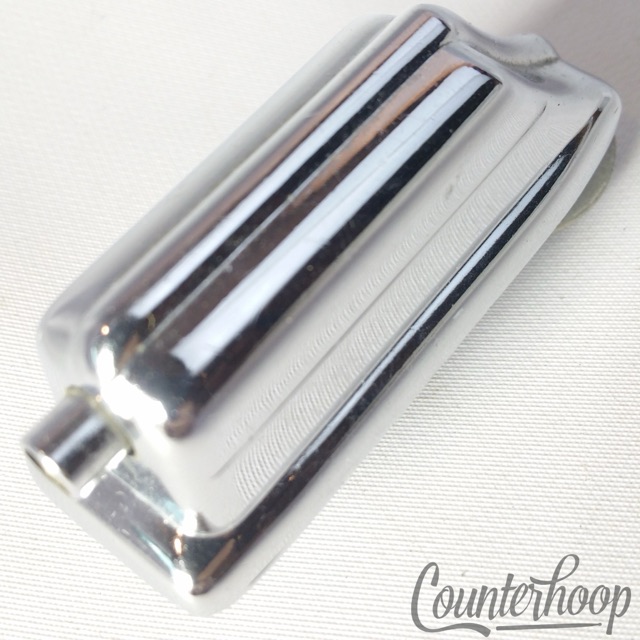 Rogers Beavertail Bass Drum Lug Chrome Cleveland/Dayton Powertone Vintage 60s* — main photograph