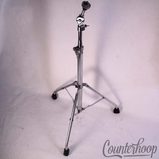 Ludwig Hercules Straight Crash/Ride Cymbal Stand Tube-Leg Tripod USA Vintage 70s — main photograph