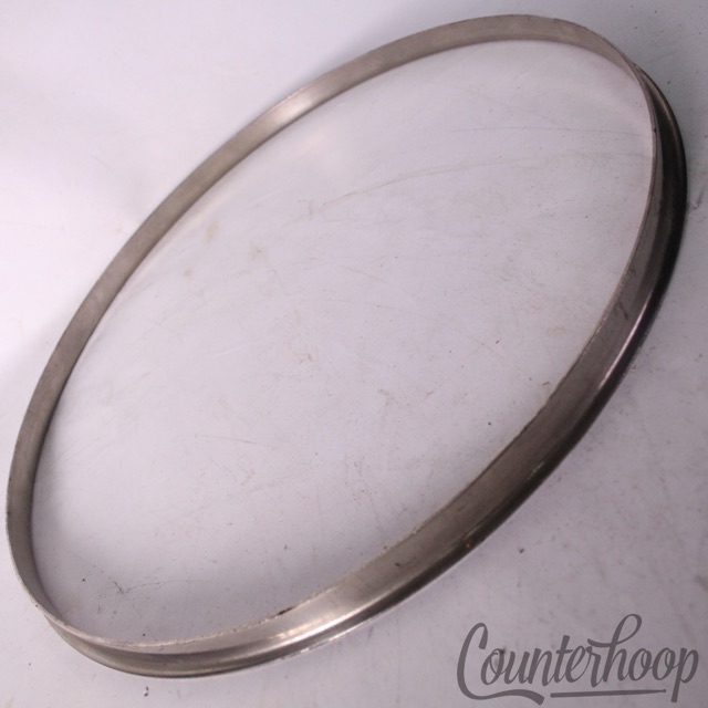 Slingerland 16"Radio King Floor Tom Drum Rim/Hoop Nickel-Brass Vintage 40s NOB* — main photograph